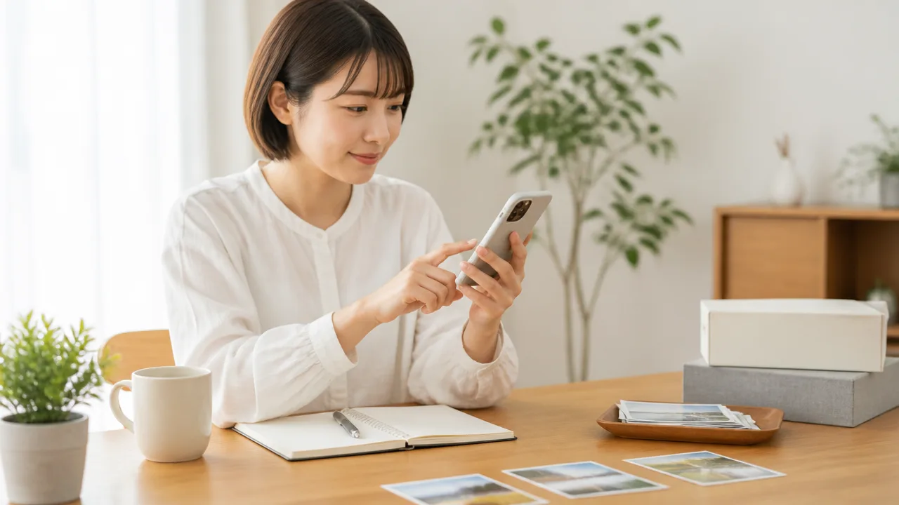 スマホ写真の整理を続けるコツ、無理なく習慣化するための簡単ルール