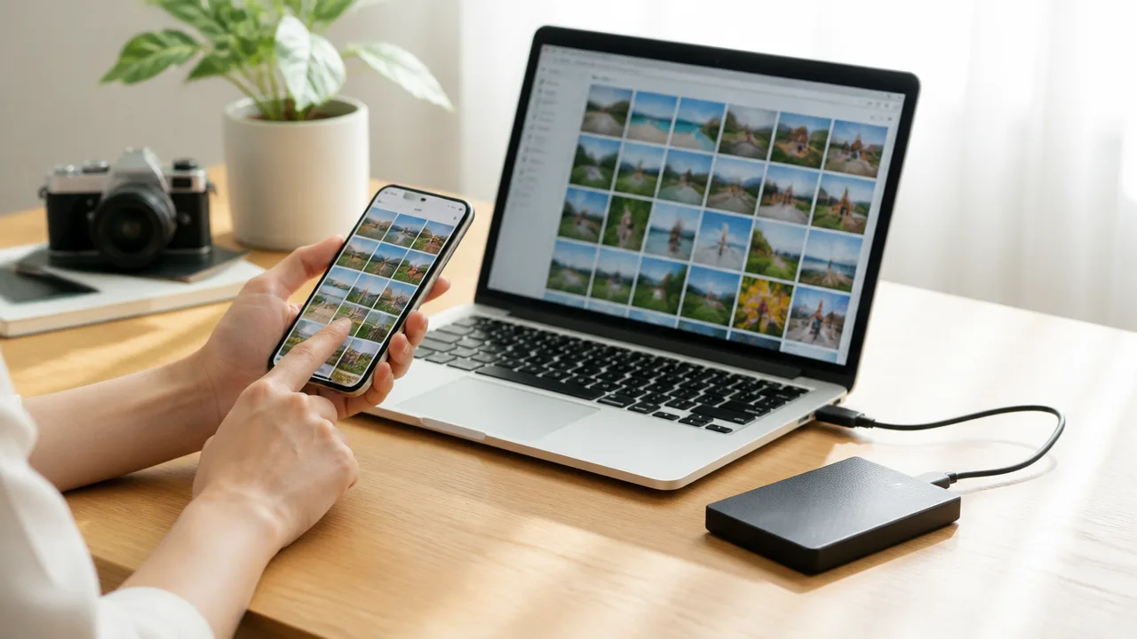 スマホ写真の整理を続けるコツ、無理なく習慣化するための簡単ルール