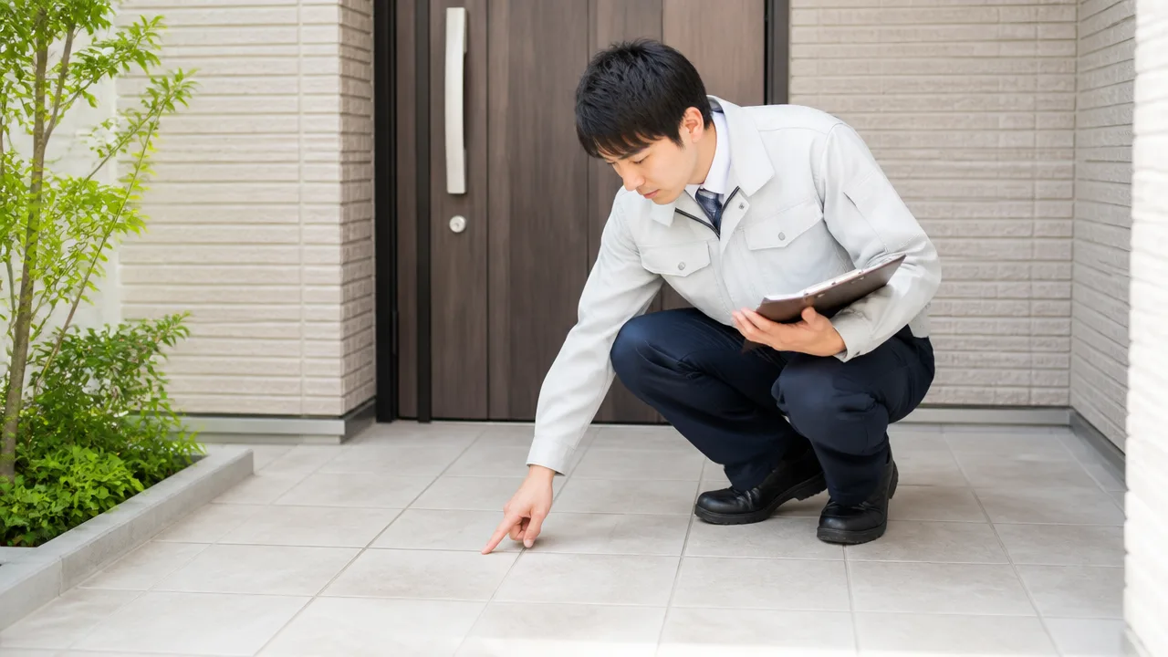 マンションの玄関タイル掃除方法|汚れ別の手順と注意点