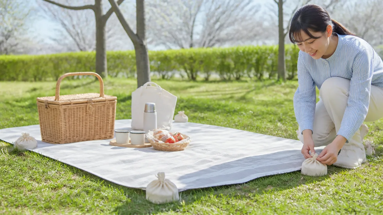 レジャーシートの重しは100均で揃う？おすすめ品と風対策のコツ