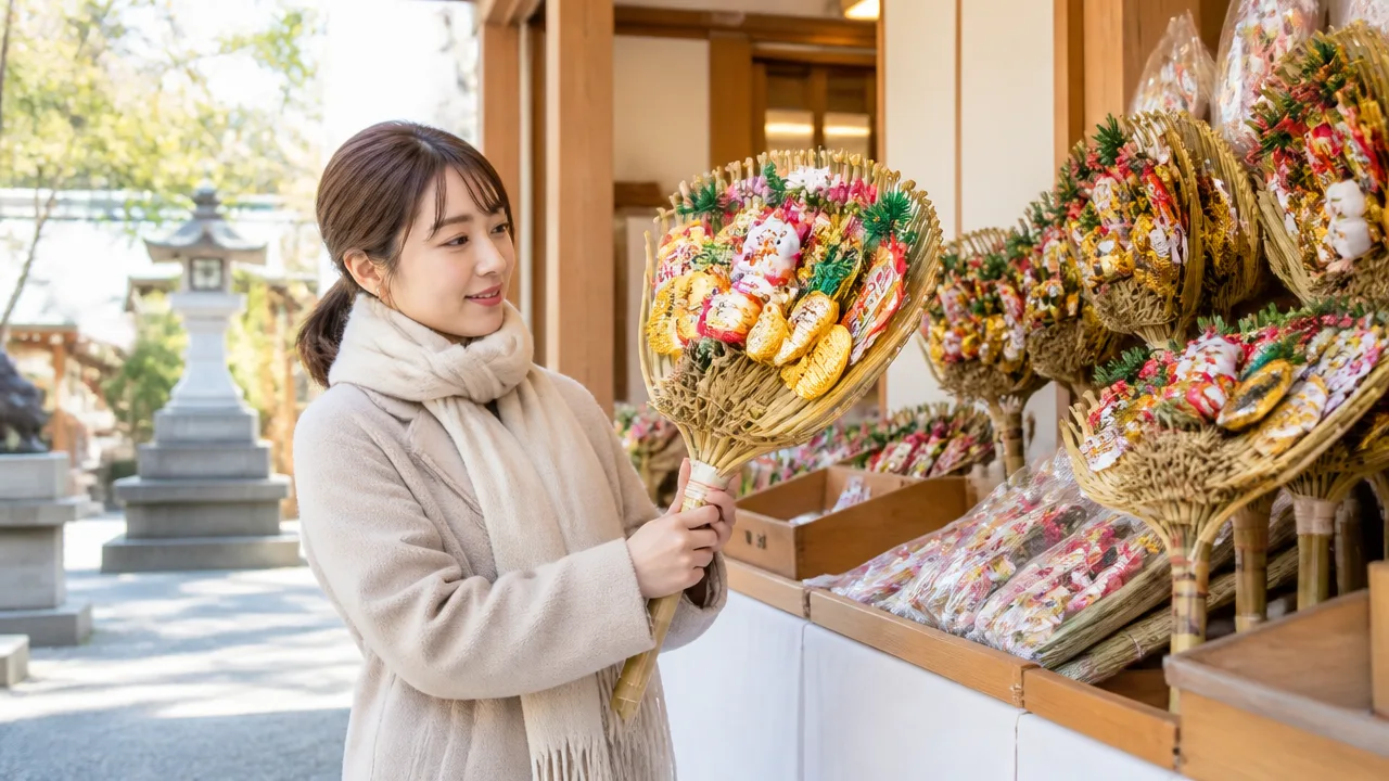 酉の市の熊手はどこで買う?買える場所と選び方をやさしく解説