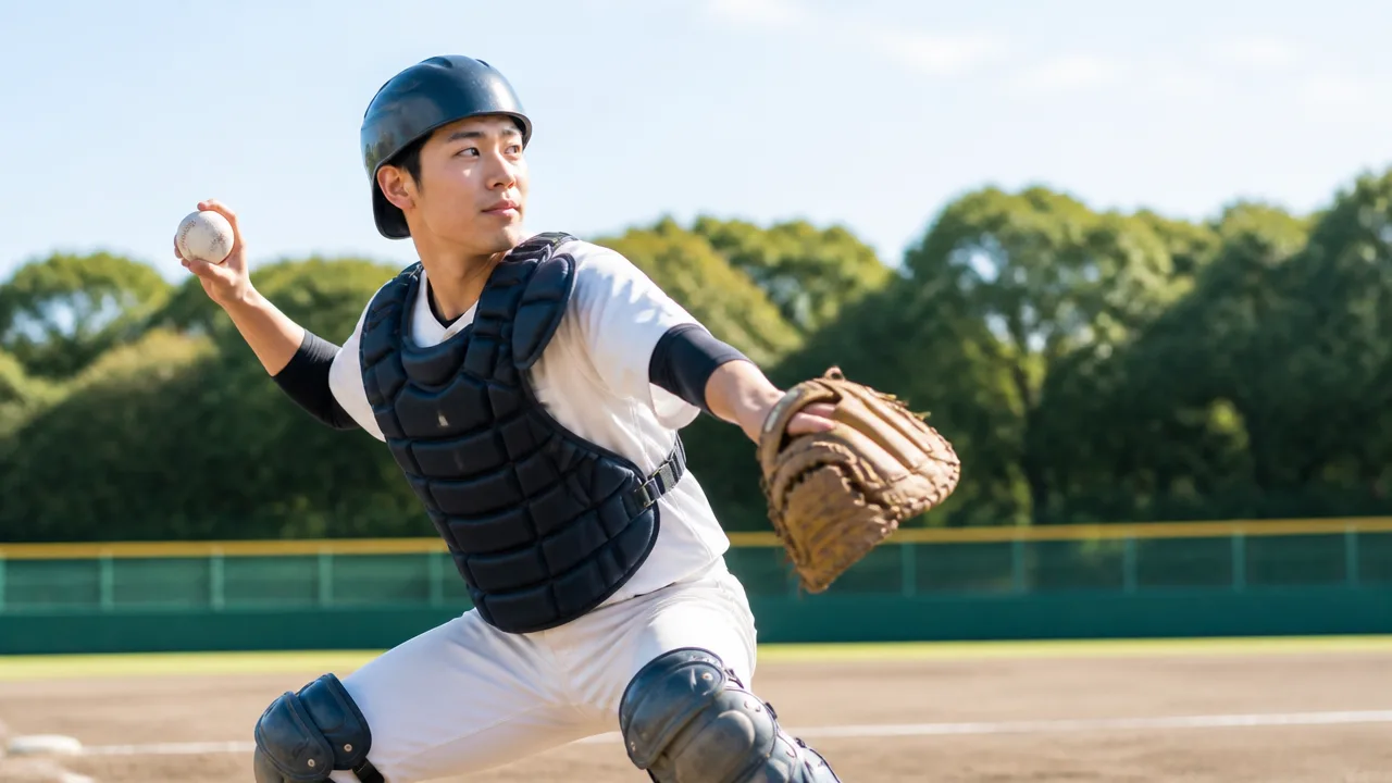 左利きのキャッチャーがいない理由は?送球とプレー事情をやさしく解説