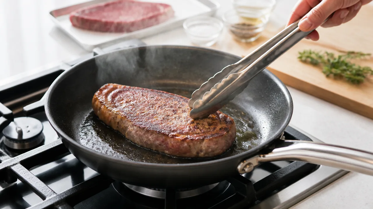 ステーキの焼き方を解説 フライパンでおいしく仕上げるコツ